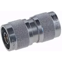 HUBER+SUHNER-32_N-50-0-1/133_NE RF-Steckverbinder Conn Type N Adapter 0Hz to 11GHz 50Ohm ST PL/PL Gold Over Nickel Single