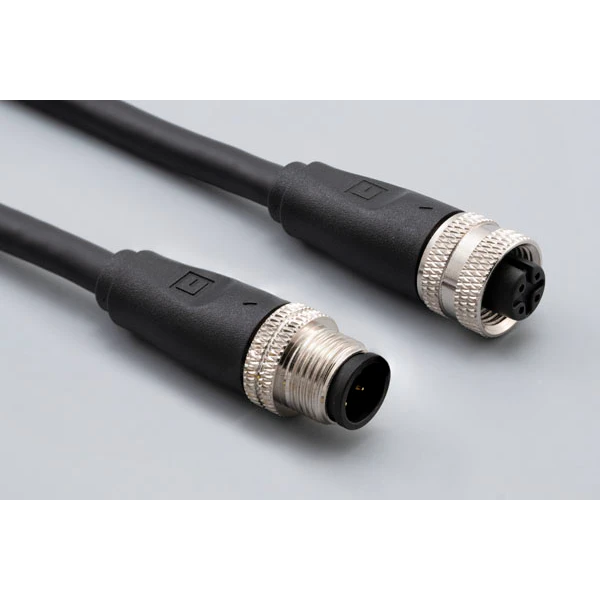 Tensility International-10-03845 null Cable Assembly Circular 1.5m 22AWG M12 Circular to M12 Circular 4 to 4 Straight to Straight