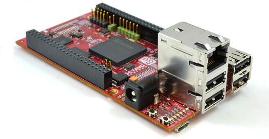 Octavo Systems LLC-OSD3358-SM-RED Cartes et kits de développement de systèmes intégrés OSD335X Application Processor and SOC Development Board 1000MHz CPU 512MB RAM 16GB eMMC Flash Linux Kernel