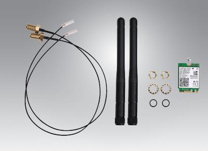 Advantech-AIW-166K2 Module sans fil combiné WLAN+BT Card 2400MHz/5000MHz/6000MHz