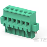 TE Connectivity-796863-6 连接器接线板 Conn Eurostyle Block F 6 POS 5.08mm Screw ST Cable Mount 15A/Contact Carton