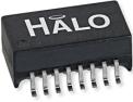 HALO Electronics-TG01-FC03N1LF Transformador de telecomunicaciones Telecom Transformer 0.2Ohm Prim. DCR 16 Terminal Gull Wing SMD