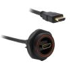 Bulgin Components PLC-PX0869/1M00  HDMI Sealed Socket Front of Panel to Standard 1m