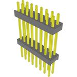 Conn Board Stacker HDR 16 POS 2.54mm Solder ST Thru-Hole Bulk