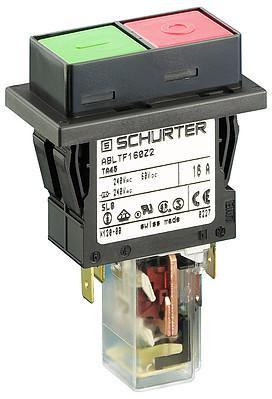SCHURTER-4430.1916 断路器配件 Circuit Breaker for Equipment thermal, 2 pole, Push button actuation, with undervoltage