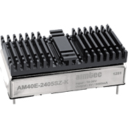 Aimtec-AM40E-2415DZ-K Convertidor de CC a CC y módulo del regulador de conmutación Module DC-DC 24VIN 2-OUT -15V/15V -1.33A/1.33A 40W 6-Pin Tube
