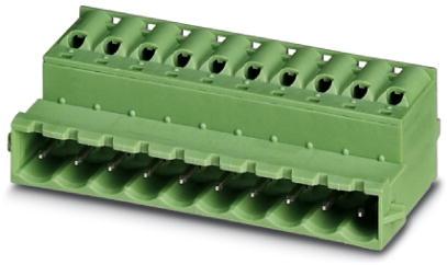 PHOENIX CONTACT-1925964 Bloques terminales del conector Conn Spring Cage M 12 POS 5.08mm Push-In Spring ST Cable Mount 12A Cardboard