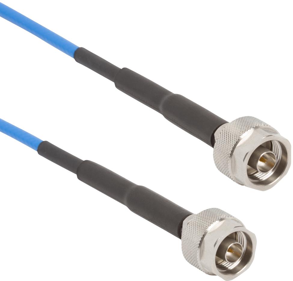 Amphenol RF-095-909-164M100 Kabelbaugruppen Koaxial Cable Assembly Coaxial 1m Type N to Type N M-M Bag