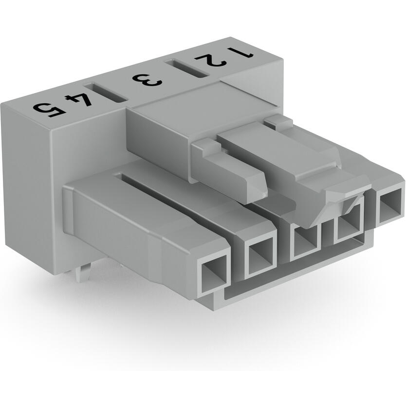 WAGO-890-845/011-000 Piastre connettori e prese PCB Socket for PCBs angled 5-pole Cod. B