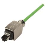HARTING-09352210401 Steckverbinder, Telefon und Telekommunikation Han Pushpull RJ45 Cable Side Metal