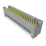 Conn Shrouded Header (4 Sides) HDR 40 POS 1.27mm Solder ST SMD Tube