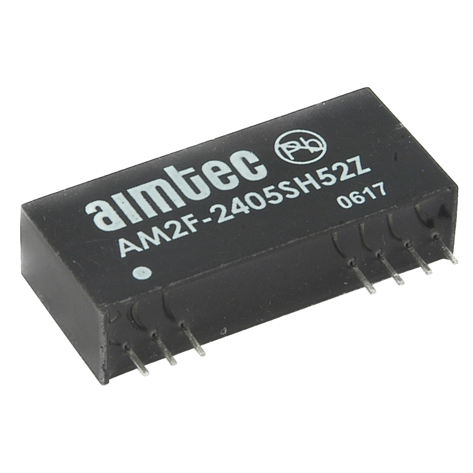 Aimtec-AM2F-1218SH30Z DC/DC-Wandler und Spannungsreglermodul Module DC-DC 12VIN 1-OUT 18V 0.111A 2W 7-Pin SIP Module