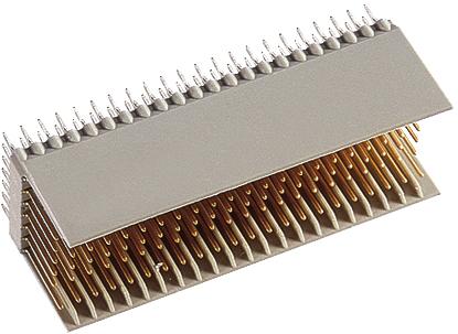 ept-243-22320-15 背板连接器 Conn Hard Metric M 110Signal/44Ground POS 2mm Press Fit ST Thru-Hole Tube