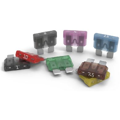 Littelfuse-0287004.PXS Fusibles Fuse Blade 4A 32V 19.1 X 5.1 X 12.3mm Polyamide 66