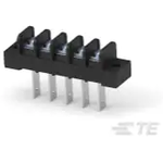 Conn Barrier Strip 5 POS 9.53mm Faston ST Panel Mount 20A/Contact Bag