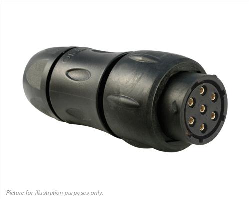 SOURIAU-UTS1JC147S Connettore circolare Conn Circular SKT 7 POS Crimp ST Cable Mount 7 Terminal 1 Port