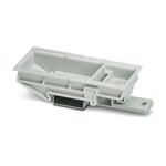 DIN rail adapter for mounting one UCS 125-87-F housing, long side