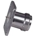 Conn Type N 0Hz to 18GHz 50Ohm Solder ST Flange Mount RCP Gold/Gold Over Nickel Phosphorus Single