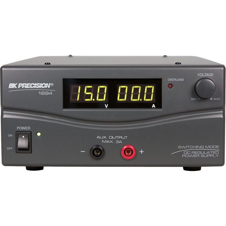 B&K Precision-1694 Bench Power Supplies 1-30V, 30A Switching DC Power Supply with Remote Sense
