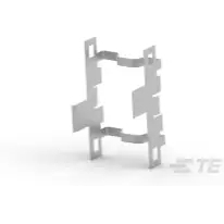 TE Connectivity-1367646-4 Steckverbinderzubehör Connector Accessories Heat Sink Clip Straight Stainless Steel Tray