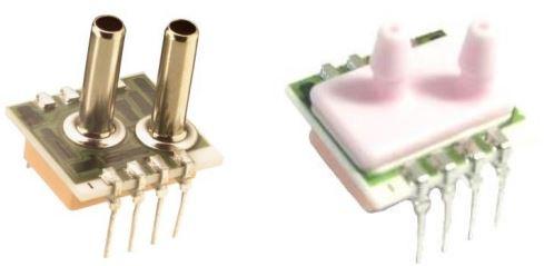 TE Connectivity-1210A-001G-3S Sensore di pressione montato sul board Board Mount Pressure Sensor 0V to 0.1V 0psi to 1psi Gage 8-Pin DIP Module