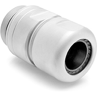 Amphenol-MC3CG-S6 Accessoires de raccordement Connector Accessories Grip Core Straight Zinc Die Cast