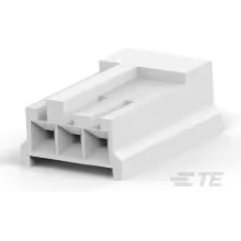 TE Connectivity-171822-3 Einzeladersteckverbinder, Gehäuse Conn Housing RCP 3 POS 2.5mm Crimp ST Cable Mount Natural Bag