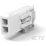 TE Connectivity-794238-1 Connector Discrete Wire Housing Conn Housing RCP 2 POS 4.14mm Crimp ST Cable Mount Natural Bag