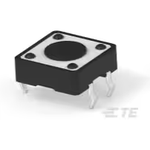 TE Connectivity-FSM100 Tastschalter Switch Tactile OFF (ON) SPST Round Button PC Pins 0.05A 24VDC 1.57N Thru-Hole Loose