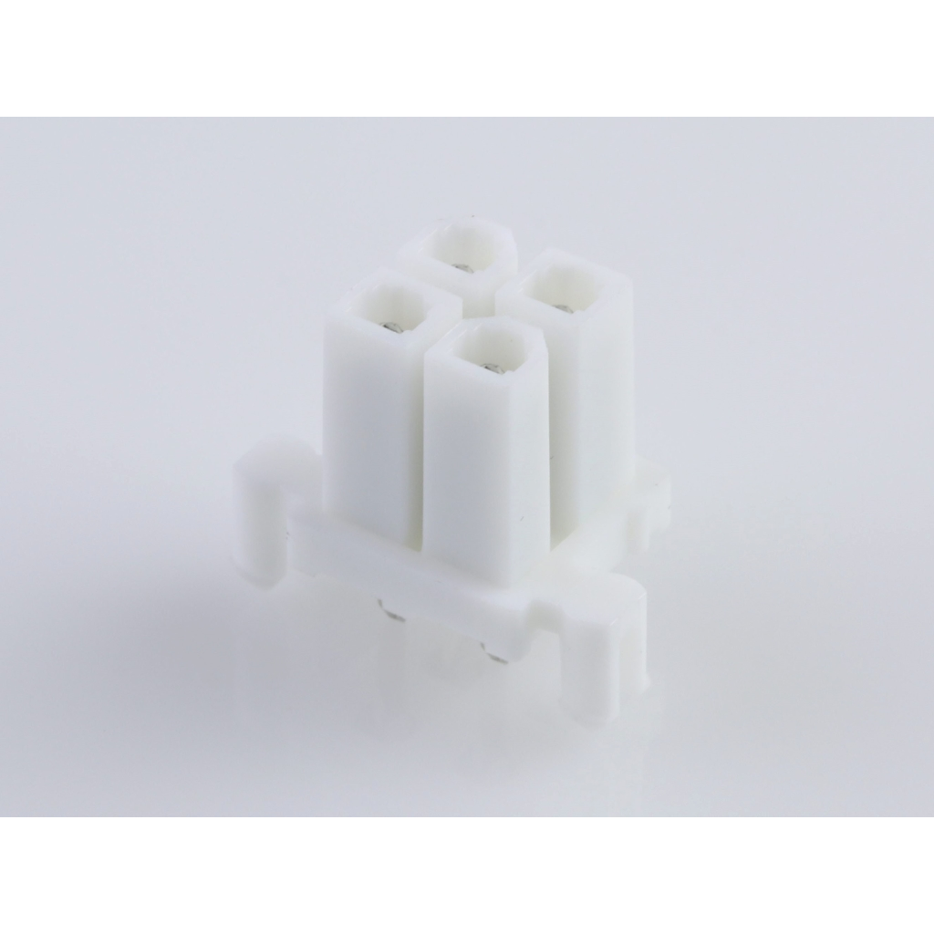 Molex-0460100421 连接器插头及 PCB 插座 Conn Header RCP 4 POS 4.2mm Solder ST Thru-Hole 4 Terminal 1 Port Mini-Fit Plus Tray