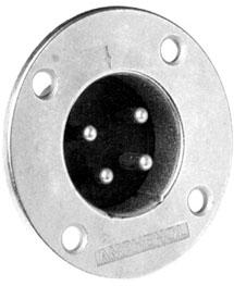 Amphenol-EP-6-14 Steckverbinder für Audio und Video Conn Loudspeaker Connector M 6 POS Solder Bucket ST Panel Mount 6 Terminal 1 Port