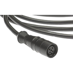 Cable Assembly Circular 2m 22AWG M12 Circular 3 Straight