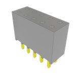 Conn Socket Strip SKT 10 POS 2.54mm Solder ST Top Entry Thru-Hole Bulk