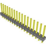 Conn Unshrouded Header HDR 17 POS 2.54mm Solder ST Top Entry Thru-Hole Bulk