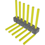 Conn Unshrouded Header HDR 6 POS 2.54mm Solder RA Side Entry Thru-Hole Bulk