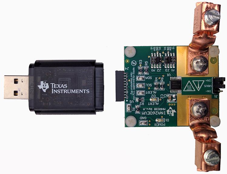 Texas Instruments-INA260EVM Placas y kits de desarrollo para Amplificador IC INA260 Amplifier Evaluation Board