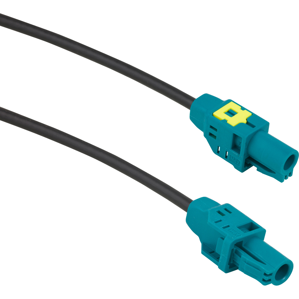 Amphenol-095-820-210M100 Assemblaggio cavo coassiale Cable Assembly Coaxial Mini Fakra Type A to Mini Fakra Type A F-F