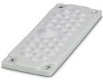 PHOENIX CONTACT-1422350 Kabelzubehör Cable Accessories Cable Feed Through Plate Thermoplastic Elastomer Light Gray Galvanized