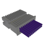 Cable Assembly Discrete Wire 0.299m 28AWG Terminal Strip 20 POS HDR Crimp Layer