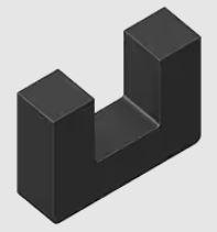 TDK-B67370A2X27 Ferritkern Ferrite Core U Core N27-Material 4600nH -20% to 30%