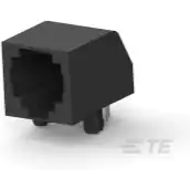 TE Connectivity-5555165-2 Steckverbinder, Telefon und Telekommunikation Conn RJ-14 F 6 POS 1.27mm Solder RA Thru-Hole 4 Terminal 1 Port Cat 3 Package