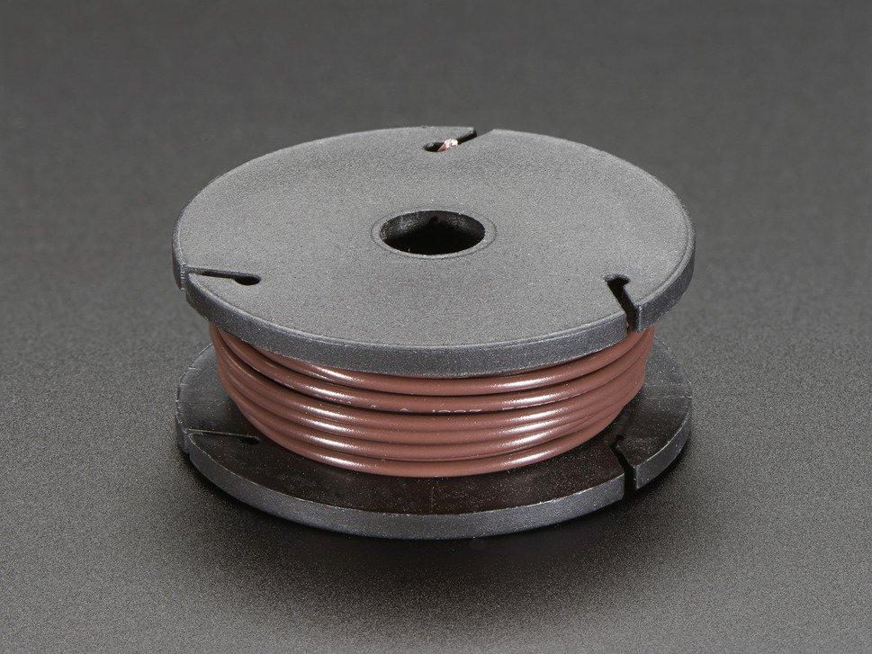Adafruit Industries-2982 Cable Single Conductor Hook-up Wire 22AWG 7.62m 1.6mm 600V