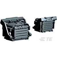 TE Connectivity-1438618-1 Einzeladersteckverbinder, Gehäuse Conn Housing PL 40 POS 2.54mm Crimp ST Cable Mount Black Package