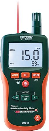 Teledyne FLIR LLC-MO290 null Moisture Psychrometer plus IR Thermometer Handheld 9V