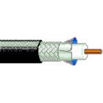 Belden-7806A 1000 Kabel, Koaxial Coaxial Cable 1Conductors 19AWG 4.95mm Bare Copper Black 300VAC