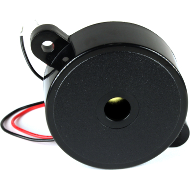 Mallory Sonalert Products-PFD-35A29WQ Indicateur et alerte audio Audio Indicator Piezo 3VDC 24VDC 10mA 12VDC 95dB Flange Mount Wire Lead