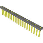 Conn Unshrouded Header HDR 20 POS 2mm Solder ST Top Entry Thru-Hole Bulk