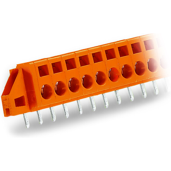 WAGO-231-634/017-000 Steckverbinder, Klemmenblöcke Conn Terminal Block M 4 POS 5.08mm Solder ST Thru-Hole 15A Box