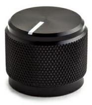 Kilo International-OEDL-90-4-7 Control Knobs Control Knob, Knurl/Round Black Line