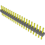 Conn Unshrouded Header HDR 20 POS 2.54mm Solder ST Top Entry Thru-Hole Bulk